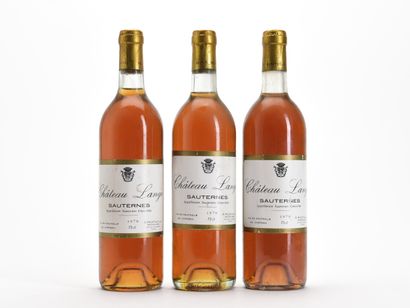 3 B CHÂTEAU LANGE (1 B.G; 2 e.l.s; 1 e.l.a.)...