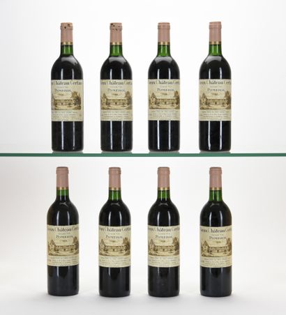 8 B VIEUX CHÂTEAU CERTAN (T.L.B. ou mieux;...