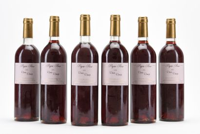 6 B COTEAUX DU LANGUEDOC ROSE ROUGE (1 B.G...