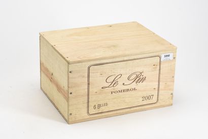 6 B LE PIN (Caisse Bois d'origine) Pomerol...