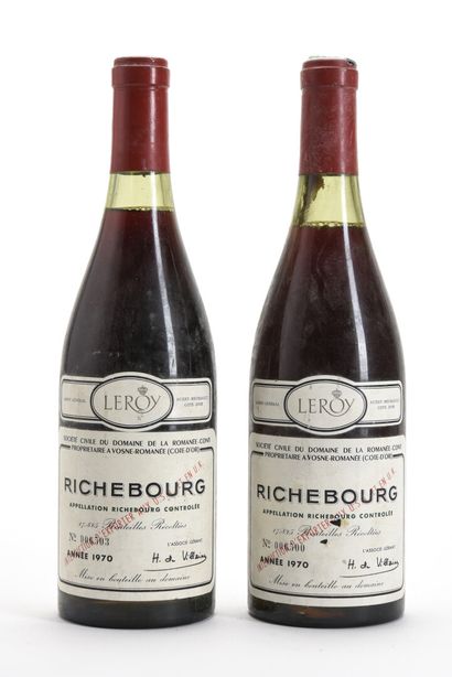 2 B RICHEBOURG (Grand Cru) (1 à 1,8 et 1...