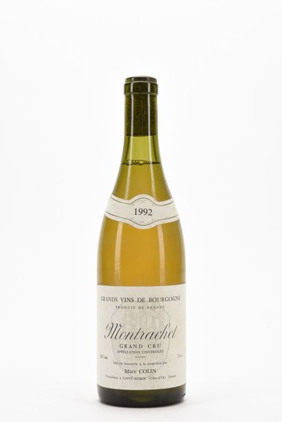 1 B MONTRACHET (Grand Cru) (2,5 cm. s.c....