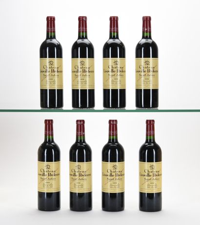 8 B CHÂTEAU LÉOVILLE POYFERRÉ (Caisse Bois...
