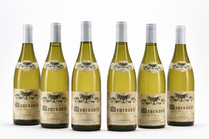 6 B MEURSAULT (1 clm. manuscrite) Domaine...