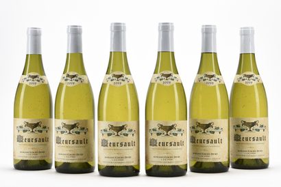 6 B MEURSAULT (1 clm. plissée) Domaine Coche-Dury...
