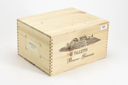 6 B BAROLO FALLETTO (Caisse Bois d'origine)...
