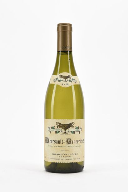1 B MEURSAULT-GENEVRIÈRES (1er Cru) Domaine...