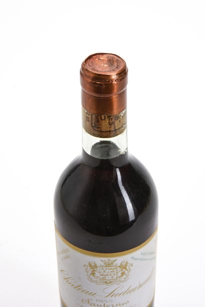 1 B CHÂTEAU SUDUIRAUT (e.l.s; bouchon et...