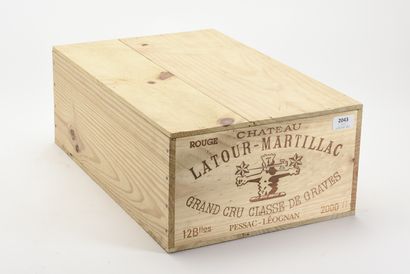 12 B CHÂTEAU LATOUR-MARTILLAC (Caisse Bois...