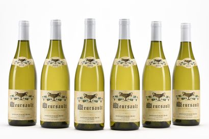 6 B MEURSAULT Domaine Coche-Dury 2012
