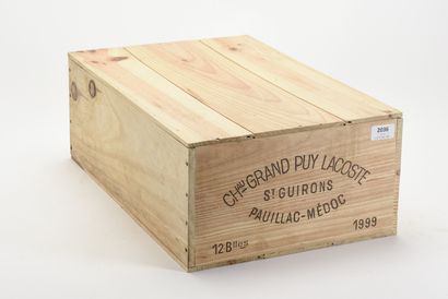 12 B CHATEAU GRAND PUY LACOSTE (Caisse Bois...