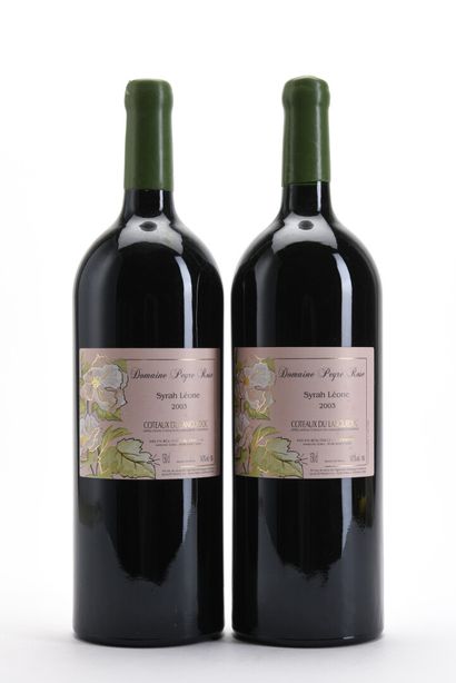 2 Mag COTEAUX DU LANGUEDOC SYRAH LEONE Domaine...