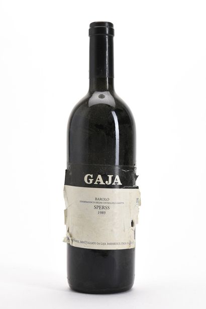 1 B BAROLO SPERSS (e.t.a.) Gaja 1989