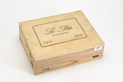 3 B LE PIN (Caisse Bois d'origine) Pomerol...