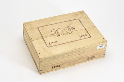 3 B LE PIN (Caisse Bois d'origine) Pomerol...