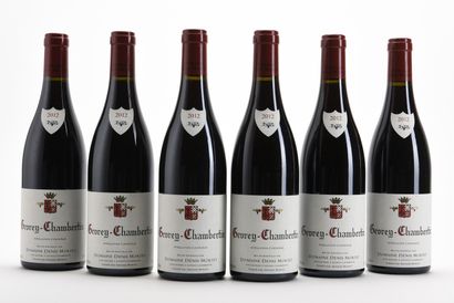 6 B GEVREY-CHAMBERTIN Domaine Denis Mortet...