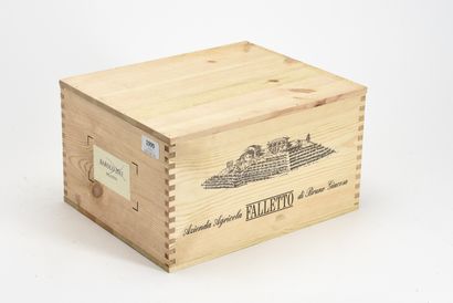 6 B BAROLO FALLETTO (Caisse Bois d'origine)...