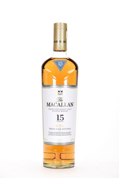 1 B WHISKY SINGLE MALT TRIPLE CASK MATURED...