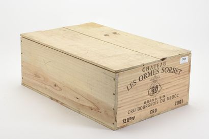 12 B CHATEAU LES ORMES SORBET (Caisse Bois...