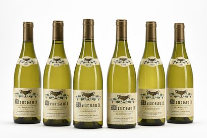 6 B MEURSAULT LES ROUGEOTS Domaine Coche-Dury...