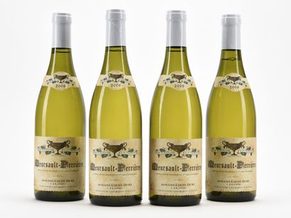 4 B MEURSAULT-PERRIERES (1er Cru) Domaine...