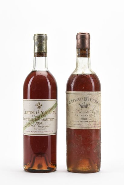 1 B CHÂTEAU RIEUSSEC (H.E; e.t.h. à e.a;...