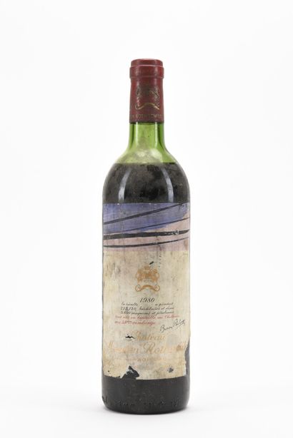 1 B CHÂTEAU MOUTON ROTHSCHILD (M.E.+; e.t.a;...