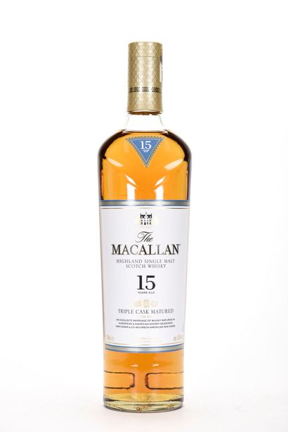 1 B WHISKY SINGLE MALT TRIPLE CASK MATURED...