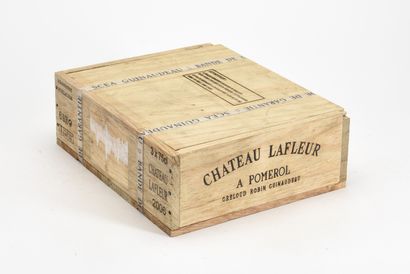 3 B CHÂTEAU LAFLEUR (Caisse Bois d'origine...