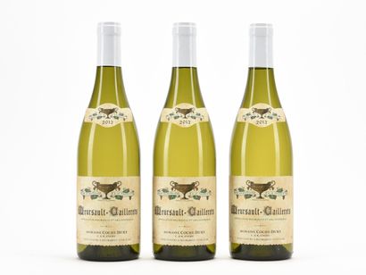 3 B MEURSAULT-CAILLERETS (1er Cru) Domaine...