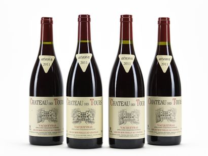 4 B VACQUEYRAS Château des Tours 2011