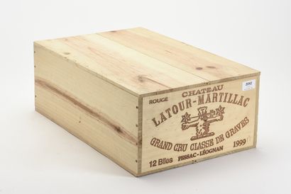 12 B CHÂTEAU LATOUR-MARTILLAC (Caisse Bois...