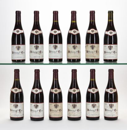 12 B VOLNAY (1er Cru) (e.t.h. dont 1 e.a;...