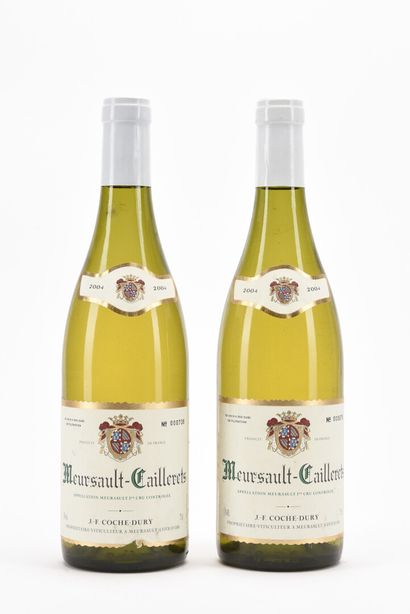 2 B MEURSAULT-CAILLERETS (1er Cru) (1 e.a.)...