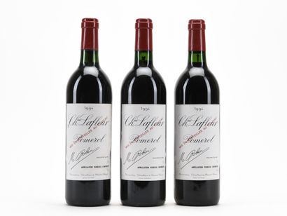 3 B CHÂTEAU LAFLEUR (1 e.a.) Pomerol 199...