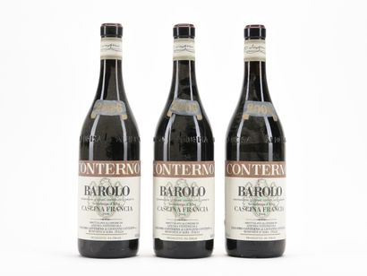 3 B BAROLO CASCINA FRANCIA Giacomo Conterno...