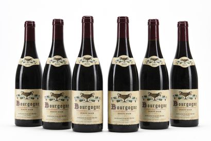 6 B BOURGOGNE PINOT NOIR Domaine Coche-Dury...