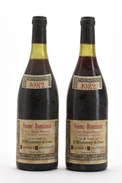 2 B VOSNE-ROMANÉE LES BEAUX-MONTS (1er Cru)...
