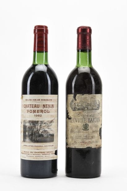 1 B CHÂTEAU NÉNIN (T.L.B.+; e.t.a.) Pomerol...