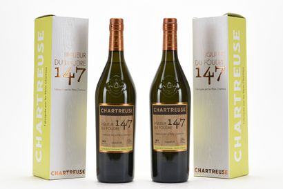 2 B CHARTREUSE LIQUEUR DU FOUDRE 147 70 cl...
