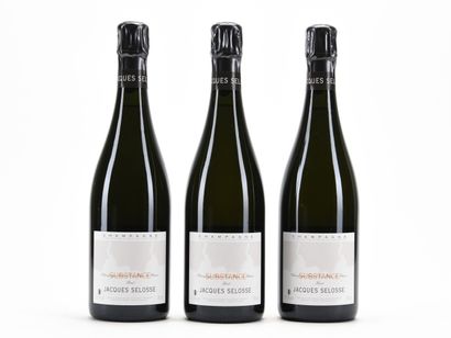 3 B CHAMPAGNE BRUT GRAND CRU BLANC DE BLANCS...