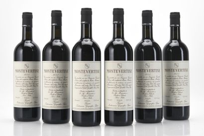 6 B I.G.T. TOSCANA MONTEVERTINE (Carton d'origine)...