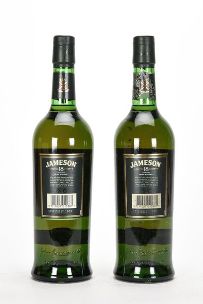 2 B WHISKY LIMITED RESERVED 18 ANS D'ÂGE...