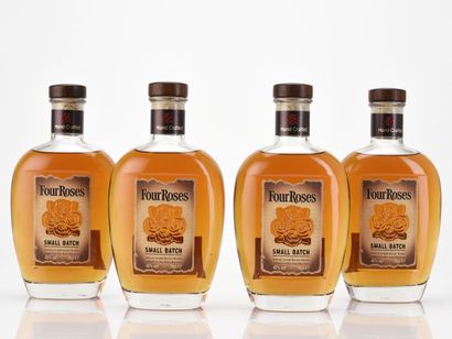 4 B BOURBON WHISKY SMALL BATCH 70 cl 45%...