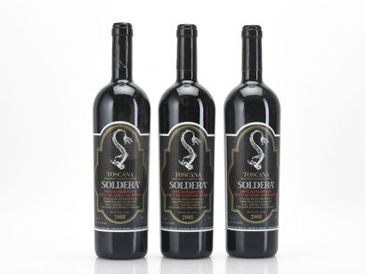 3 B I.G.T. TOSCANA 100% SANGIOVESE CASE BASSE...