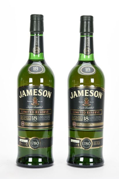 2 B WHISKY LIMITED RESERVED 18 ANS D'ÂGE...