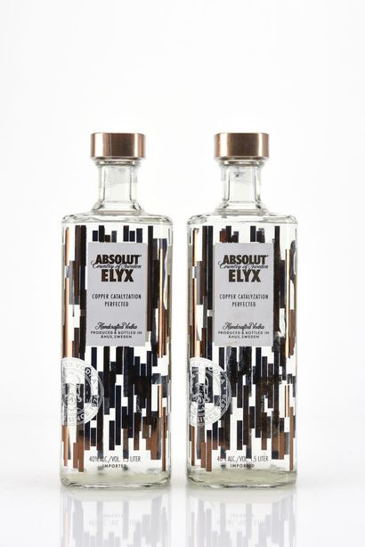 2 Mag VODKA ELYX 150 cl 40% Absolut NM