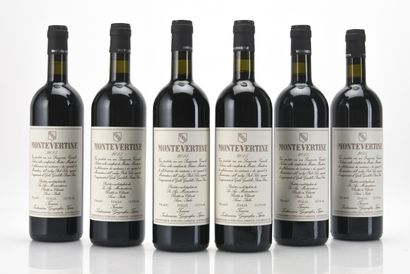 6 B I.G.T. TOSCANA MONTEVERTINE (Carton d'origine)...