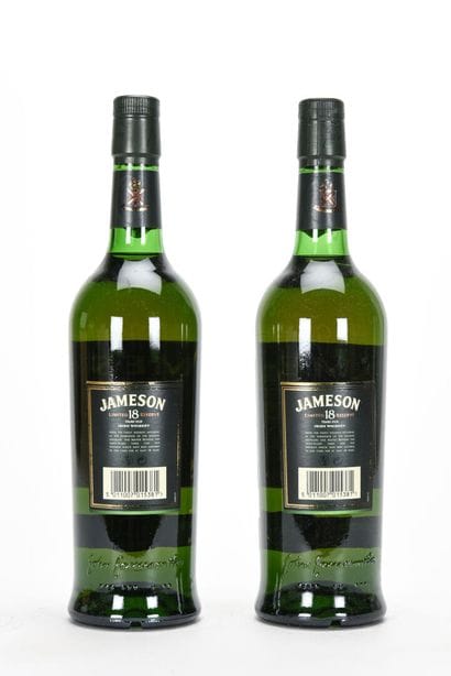 2 B WHISKY LIMITED RESERVED 18 ANS D'ÂGE...