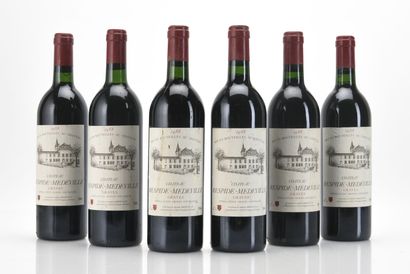 6 B CHÂTEAU RESPIDE-MÉDEVILLE Rouge (2 B.G;...
